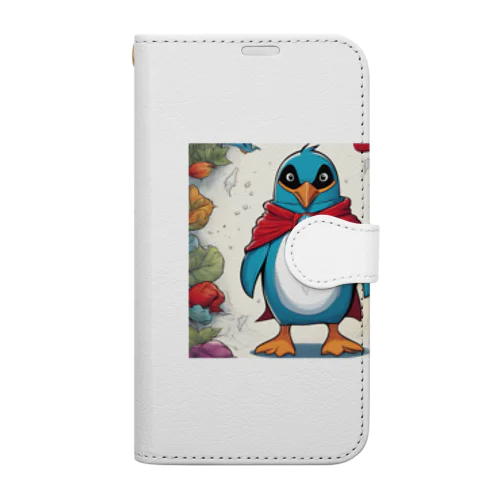 ヒーローペンギンB Book-Style Smartphone Case