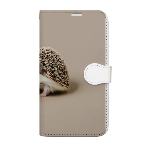 ちっちゃいﾊﾘﾈｽﾞﾐ🦔 手帳型スマホケース