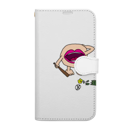 くちおくん Book-Style Smartphone Case