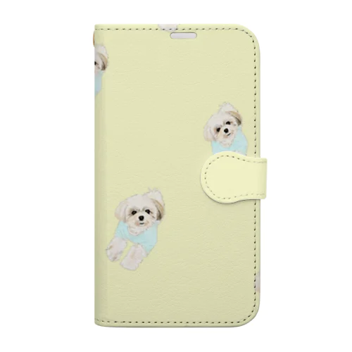 おすましシーズーちゃん Book-Style Smartphone Case