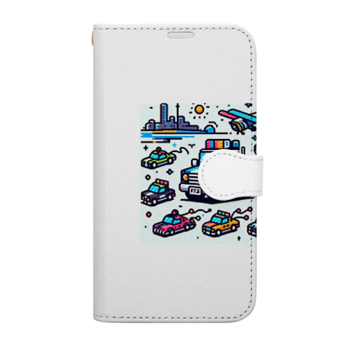 ドッド絵車さん Book-Style Smartphone Case