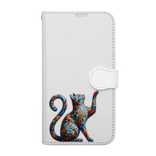 ガラス猫03 Book-Style Smartphone Case