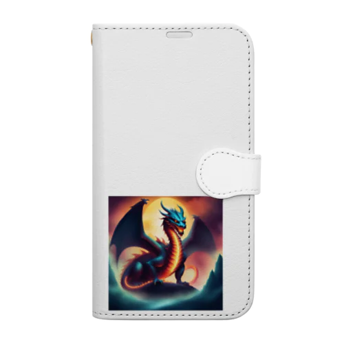 ドラゴン Book-Style Smartphone Case