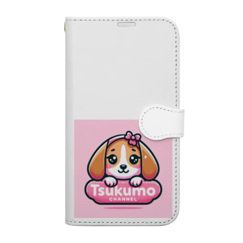 ビーグル犬　つくも Book-Style Smartphone Case