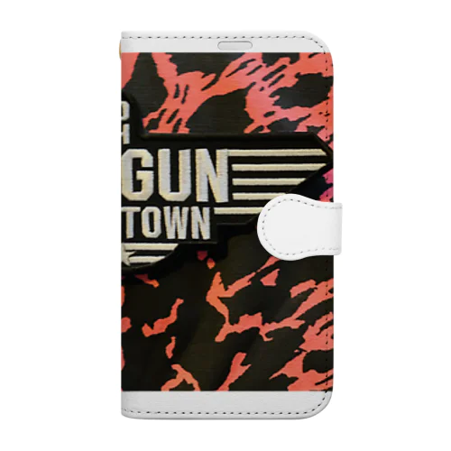 大里軍公認グッズ Book-Style Smartphone Case