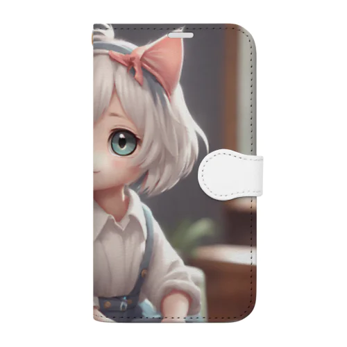 かわいねこ子さん Book-Style Smartphone Case