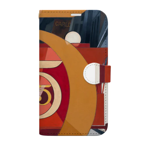 チャールズ・デムス charles demuth No5 金のNo.5 Book-Style Smartphone Case