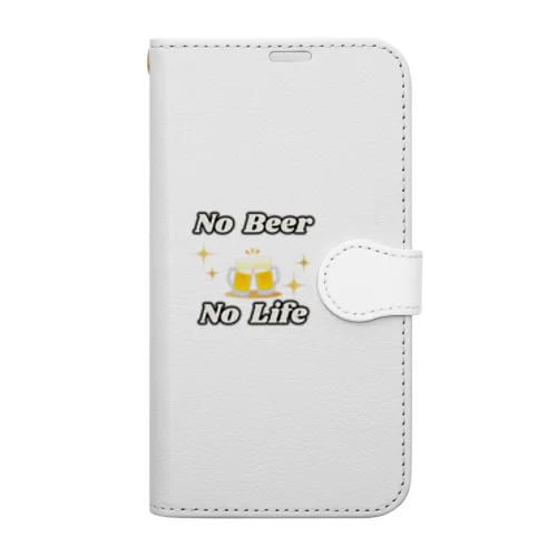 NO Beer　NO Life Book-Style Smartphone Case