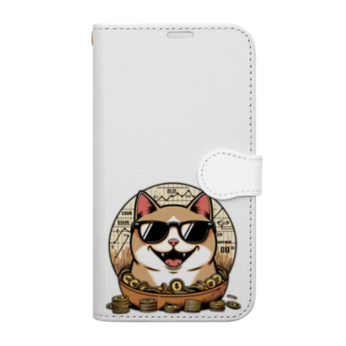 キャット・ザ・キャピタリスト01 Book-Style Smartphone Case