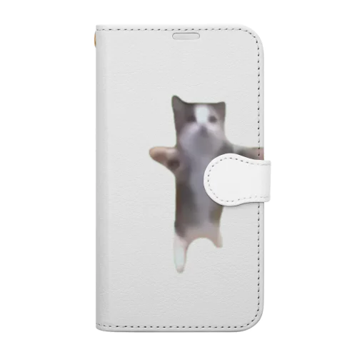 【猫ミーム】Happy Happy Cat Book-Style Smartphone Case