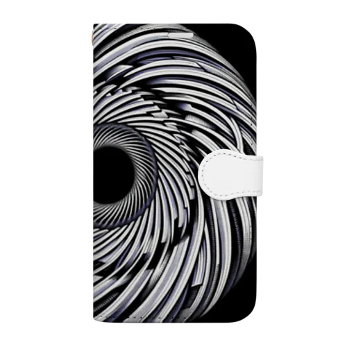 optical illusion 01 Book-Style Smartphone Case