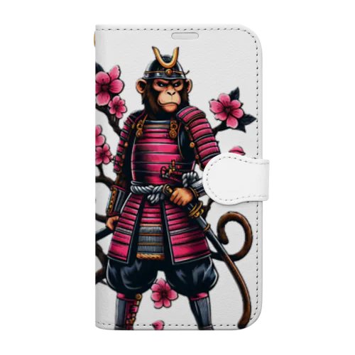 SAMURAIプリミット猿 Book-Style Smartphone Case