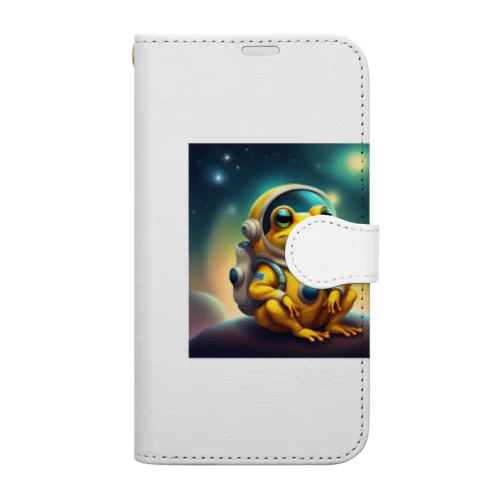 カエルの宇宙飛行士 Book-Style Smartphone Case