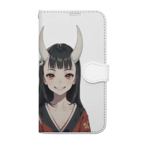 鬼娘 Book-Style Smartphone Case