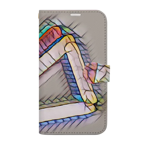 【Abstract Design】No title - Mosaic🤭 Book-Style Smartphone Case