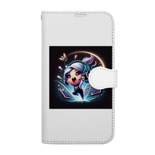 ゲーミング少女ピーシー Book-Style Smartphone Case