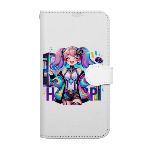 ゲーミング少女ピーシースリー Book-Style Smartphone Case