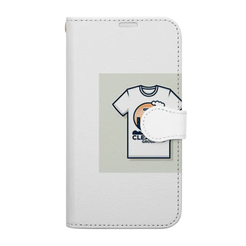 おしゃれで誇りを持つ清掃会社！ Book-Style Smartphone Case