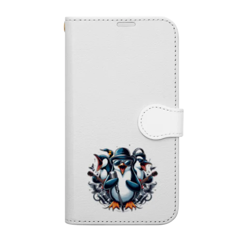ペンギンバンド Book-Style Smartphone Case