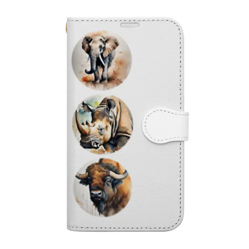 BIG 5 of Africa Book-Style Smartphone Case