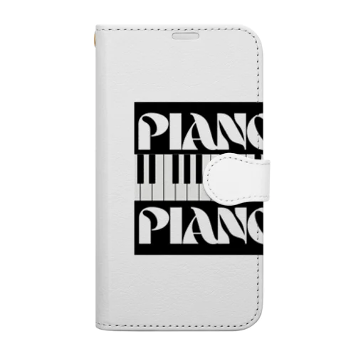 PIANO 手帳型スマホケース