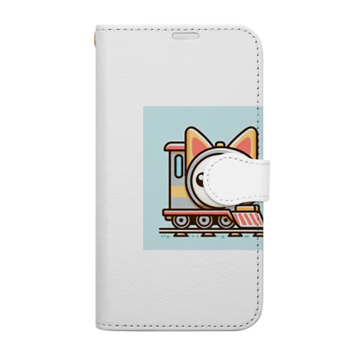 猫電車 Book-Style Smartphone Case