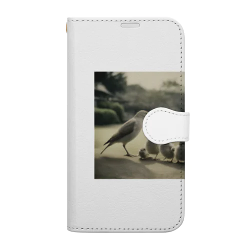 鳥 Book-Style Smartphone Case