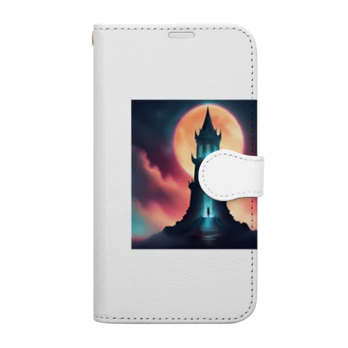 現代的 女神の塔 Book-Style Smartphone Case
