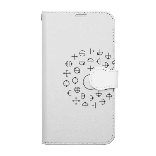 カタカムナグッズ Book-Style Smartphone Case