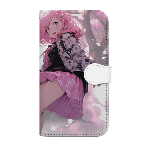 公園の友情 Book-Style Smartphone Case