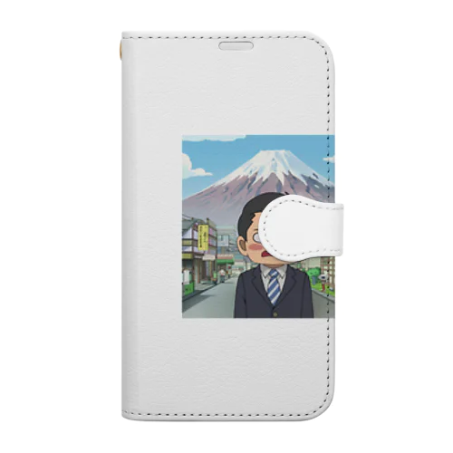 迷子で困った＠サラリーマン Book-Style Smartphone Case