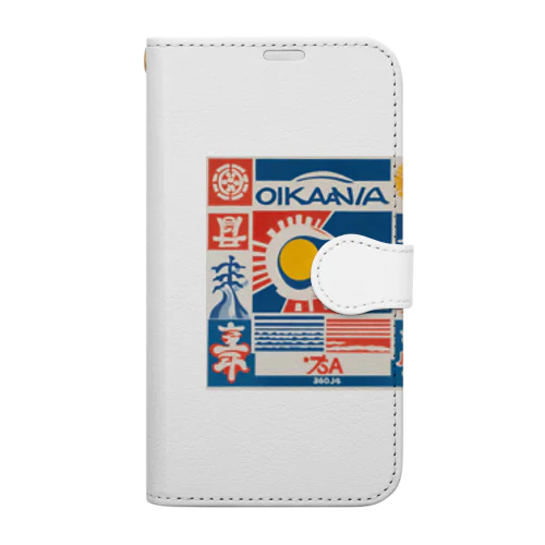 沖縄　琉球ティーダロゴ Book-Style Smartphone Case