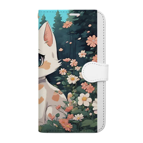 めそぎあちゃん Book-Style Smartphone Case