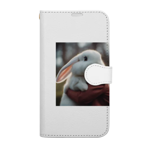 うさぎNo.11 Book-Style Smartphone Case