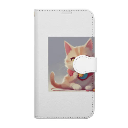 ベイビー猫ちゃん Book-Style Smartphone Case