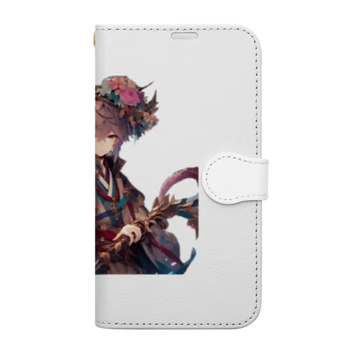 未来女子01 Book-Style Smartphone Case