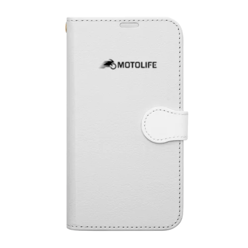 MOTOLIFEグッズ 手帳型スマホケース