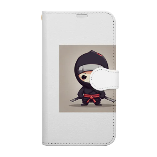 かわいい忍者のイラストグッズ Book-Style Smartphone Case