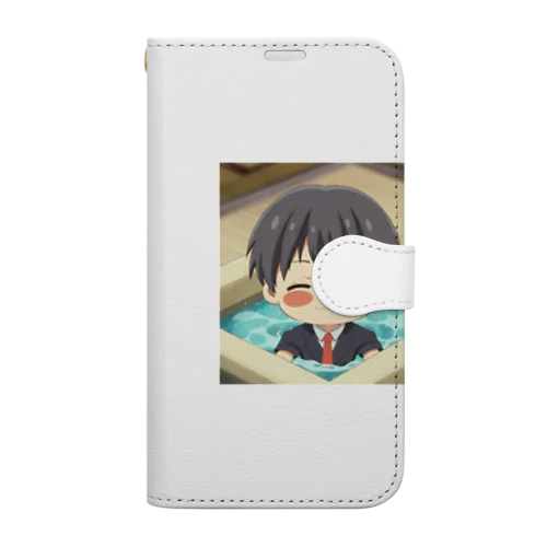 温泉＠サラリーマン Book-Style Smartphone Case