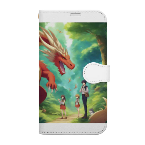 Doragon５ Book-Style Smartphone Case