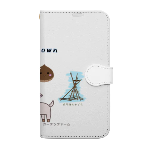 穴水町応援3 Book-Style Smartphone Case