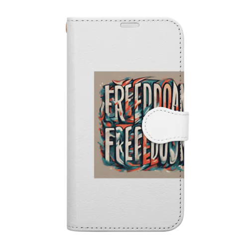 フリーダム Book-Style Smartphone Case