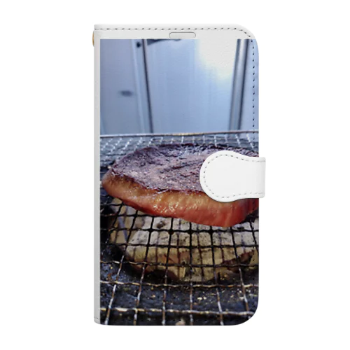 肉祭り Book-Style Smartphone Case