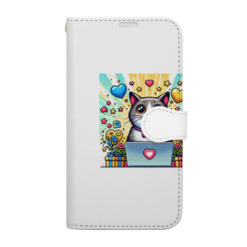 Create_an_illustration_of_a_cat_that_looks_incredi_new Book-Style Smartphone Case