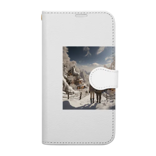 Enchanted Winter Vista Book-Style Smartphone Case