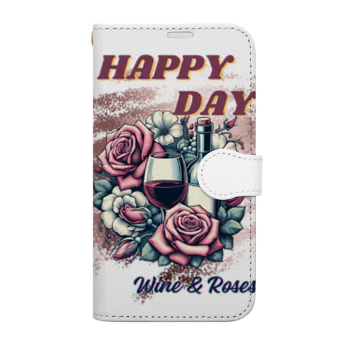 HAPPY DAY Book-Style Smartphone Case