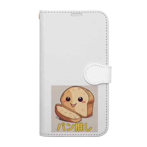 パン推しくん Book-Style Smartphone Case