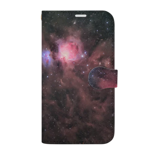 オリオン大星雲と馬頭星雲 Book-Style Smartphone Case