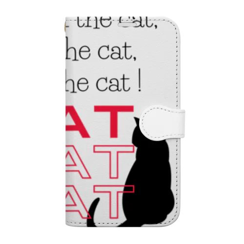 猫大好きリンカーン演説 Book-Style Smartphone Case