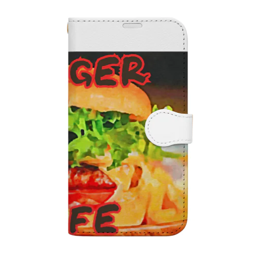 BURGER　LIFE Book-Style Smartphone Case